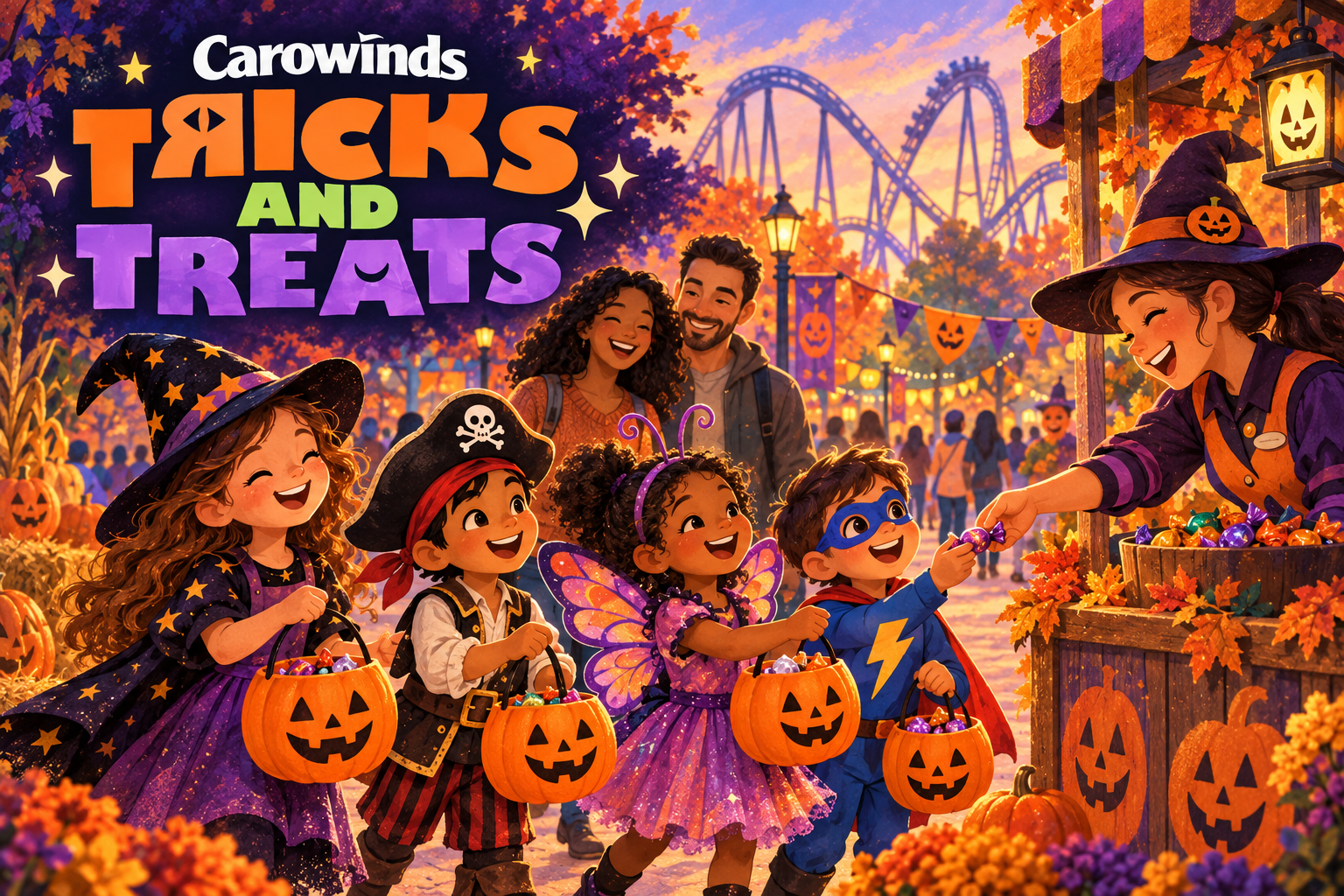 Tricks and Treats at Carowinds